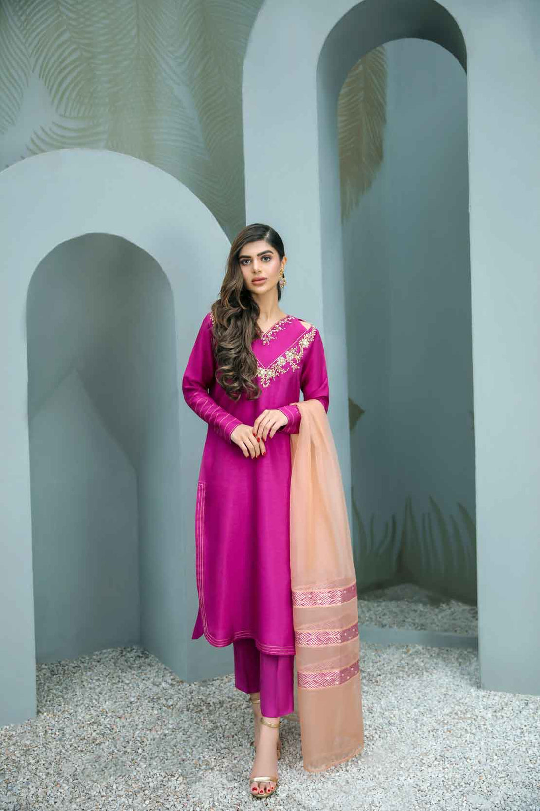 Leon | Leon Luxe Collection | MERAKI by Leon - Designer Dress - Type: Ladies Clothes - Available at Libayah - 100% Original