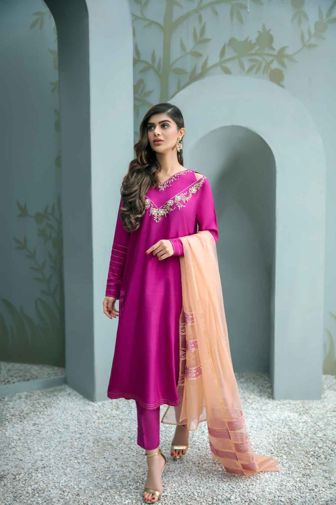 Leon | Leon Luxe Collection | MERAKI by Leon - Designer Dress - Type: Ladies Clothes - Available at Libayah - 100% Original