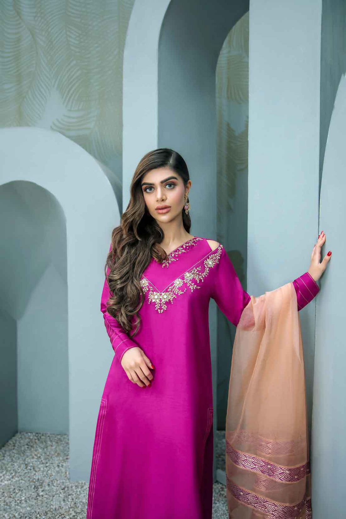 Leon | Leon Luxe Collection | MERAKI by Leon - Designer Dress - Type: Ladies Clothes - Available at Libayah - 100% Original