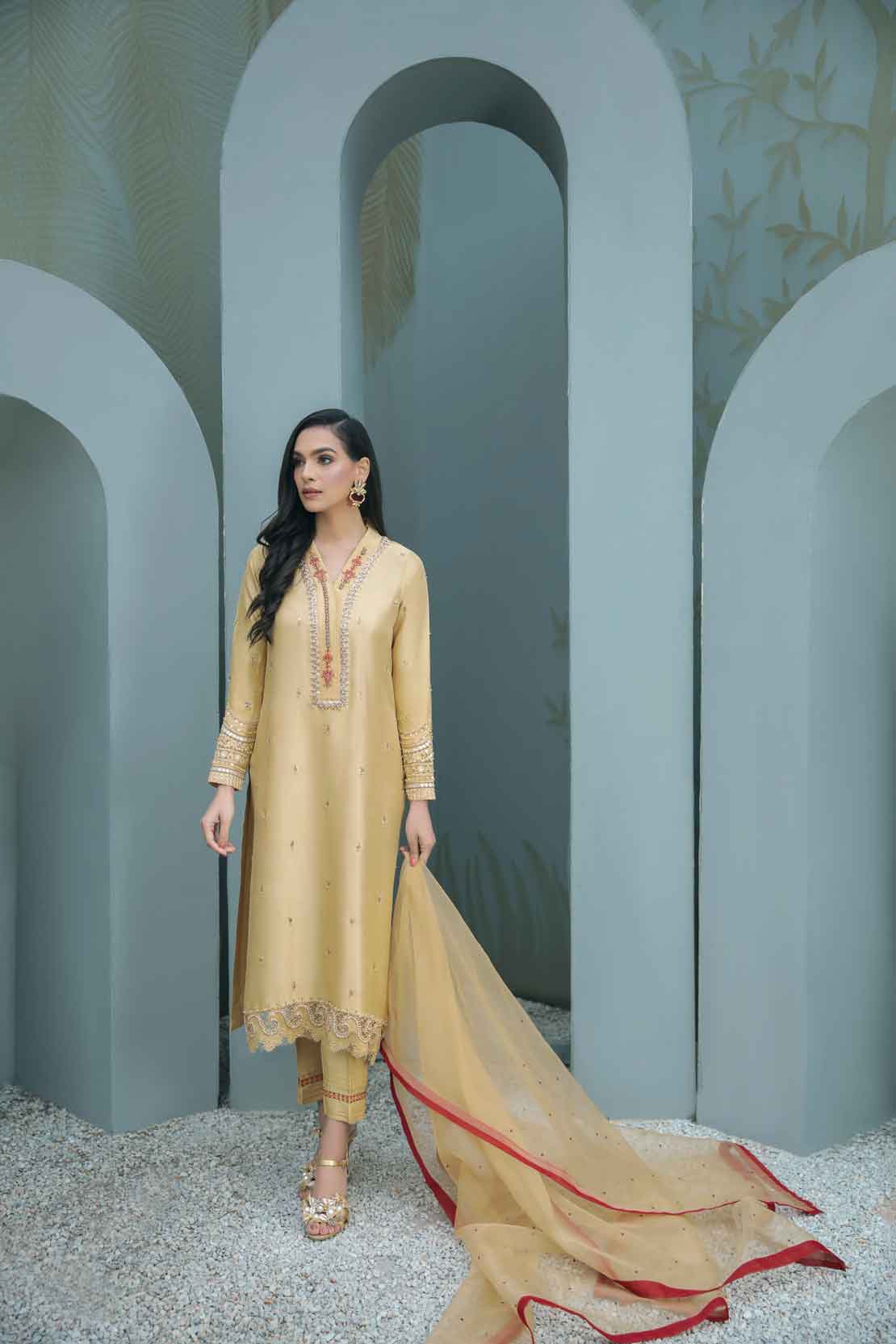 Leon | Leon Luxe Collection | ZARINA by Leon - Designer Dress - Type: Ladies Clothes - Available at Libayah - 100% Original