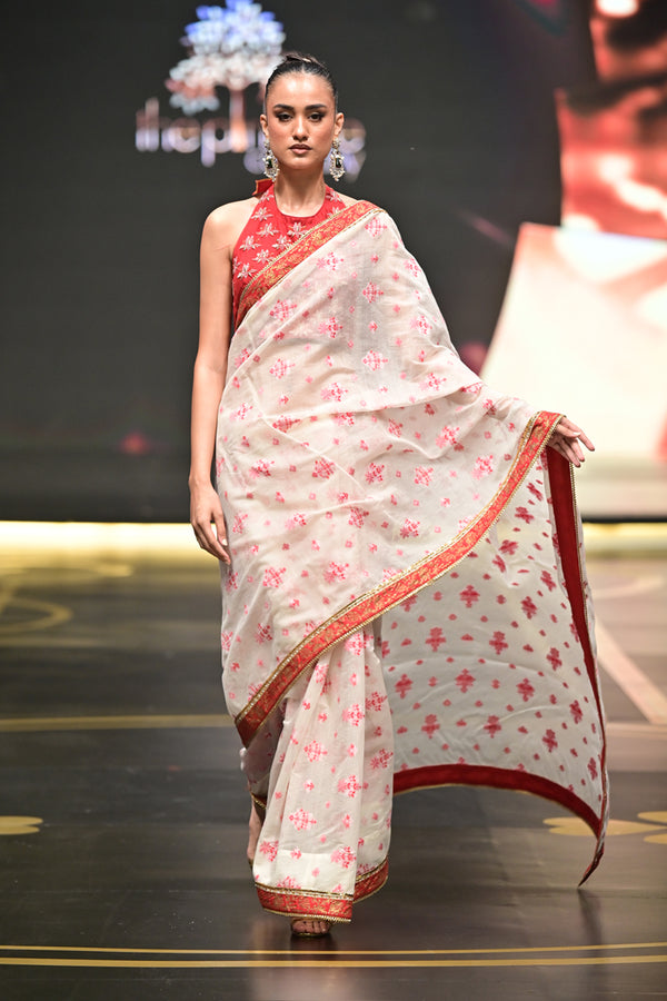 The Pink Tree Company | Weaves and Blocks | Gulaabi Dori by The Pink Tree Company - Designer Dress - Type: Ladies Clothes - Available at Libayah - 100% Original