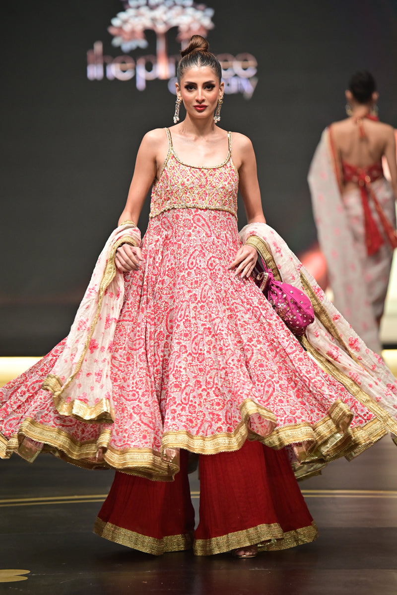 The Pink Tree Company | Weaves and Blocks | Gulaabi Ankhain by The Pink Tree Company - Designer Dress - Type: Ladies Clothes - Available at Libayah - 100% Original