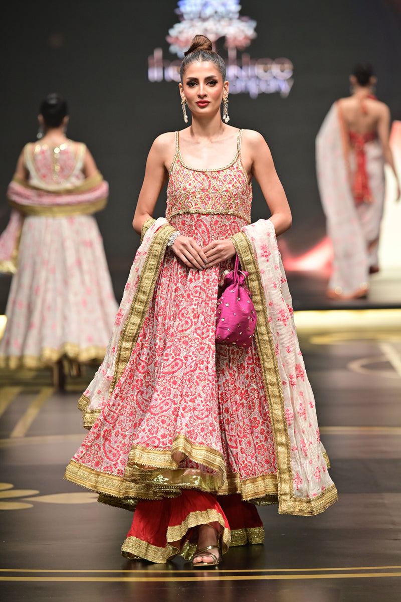 The Pink Tree Company | Weaves and Blocks | Gulaabi Ankhain by The Pink Tree Company - Designer Dress - Type: Ladies Clothes - Available at Libayah - 100% Original