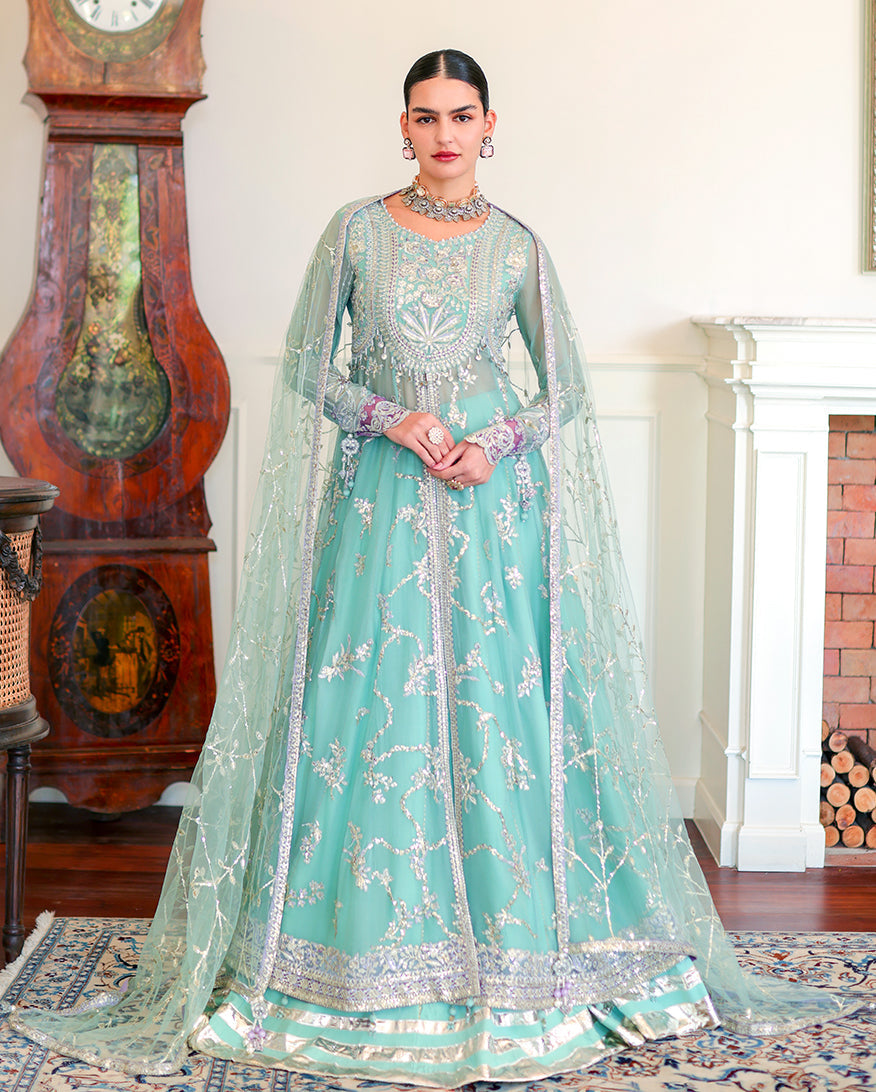 Roheenaz | Whispers of Grace Chiffon | Theodora by Roheenaz - Designer Dress  - Type : Ladies Clothes - Available at Libayah - 100% Original 