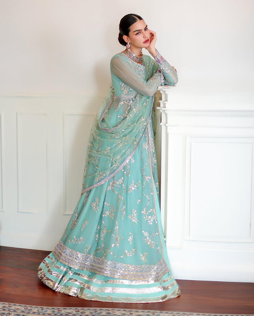 Roheenaz | Whispers of Grace Chiffon | Theodora by Roheenaz - Designer Dress  - Type : Ladies Clothes - Available at Libayah - 100% Original 