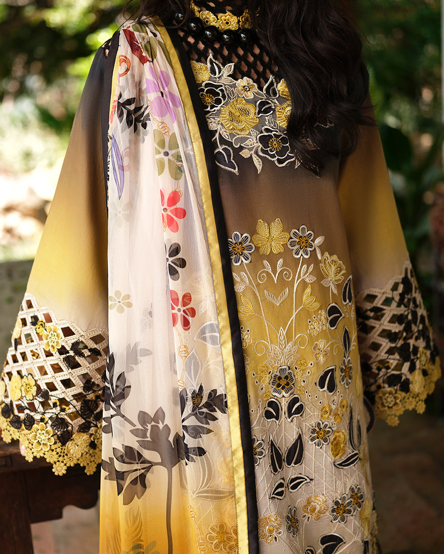 Mushq | Amoi Luxury Lawn | Timeless Charm - by Libayah - Registered Vendor of : Mushq - 100% Original Designer Dress