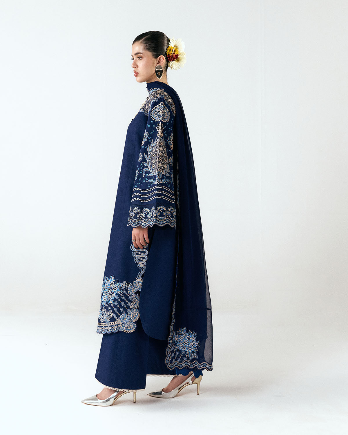 Jugnu | SS 26 Lawn | Tiva by Jugnu - Designer Dress  - Type : Ladies Clothes - Available at Libayah - 100% Original 