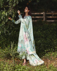 Mushq | Solace Ombre Chikankari | Tranquil Muse - by Libayah - Registered Vendor of : Mushq - 100% Original Designer Dress