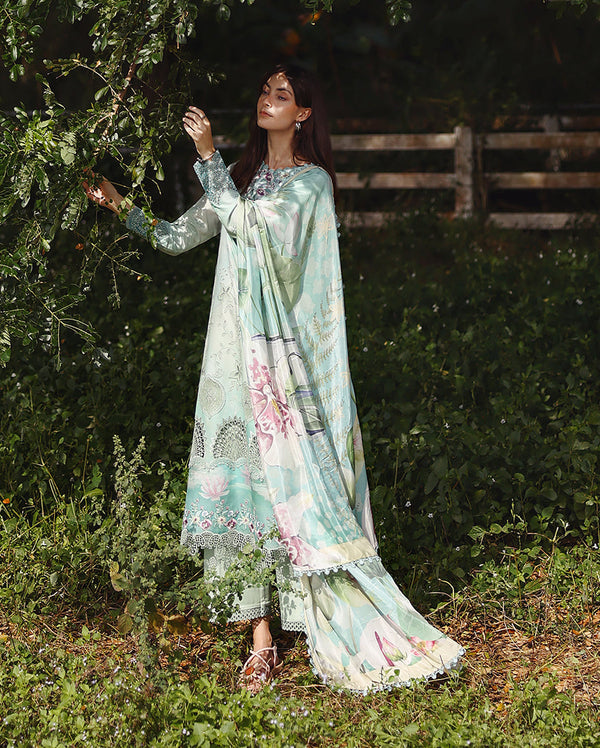 Mushq | Solace Ombre Chikankari | Tranquil Muse - by Libayah - Registered Vendor of : Mushq - 100% Original Designer Dress