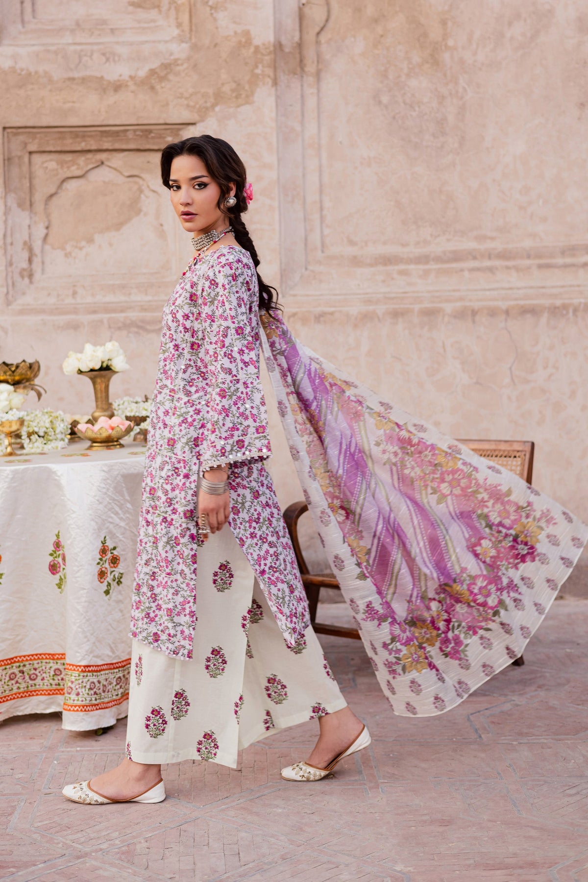 Batik | Festive Eid 26 | Truce by Batik - Designer Dress  - Type : Ladies Clothes - Available at Libayah - 100% Original 