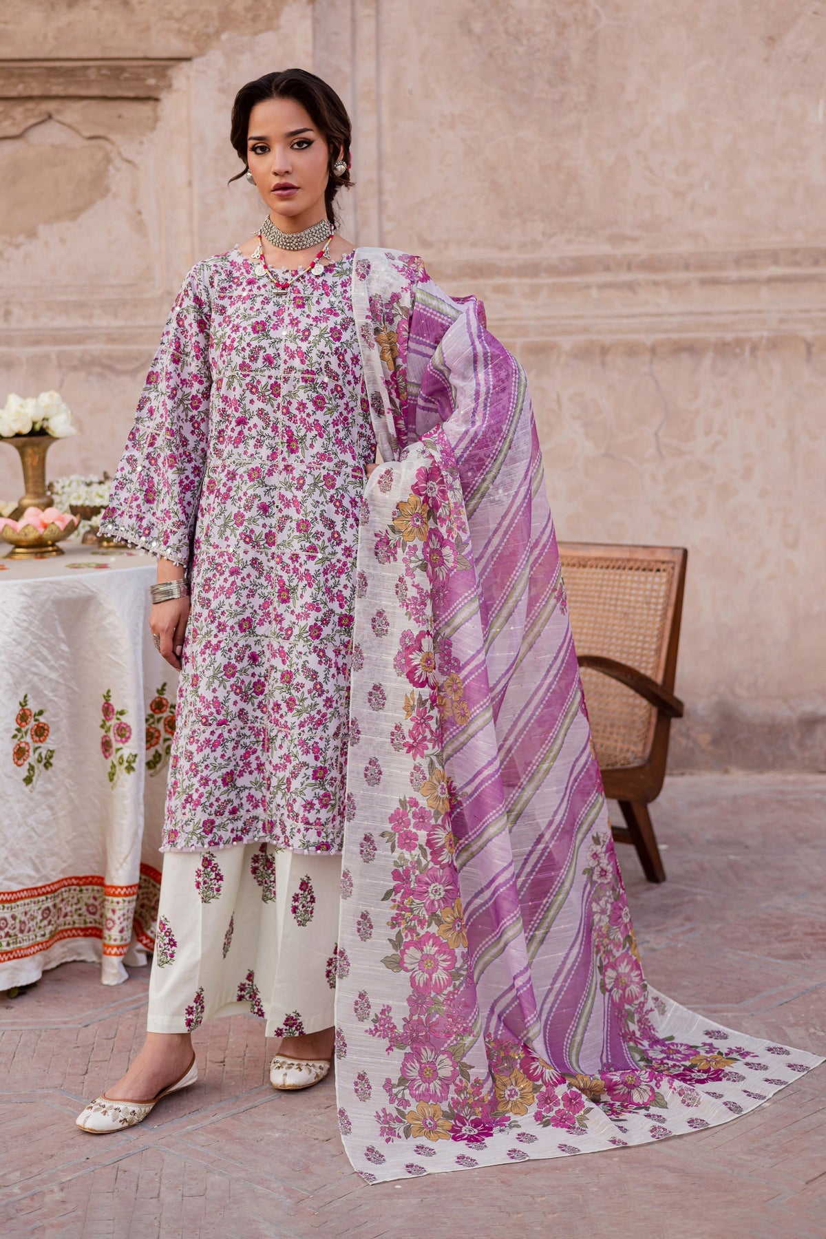 Batik | Festive Eid 26 | Truce by Batik - Designer Dress  - Type : Ladies Clothes - Available at Libayah - 100% Original 