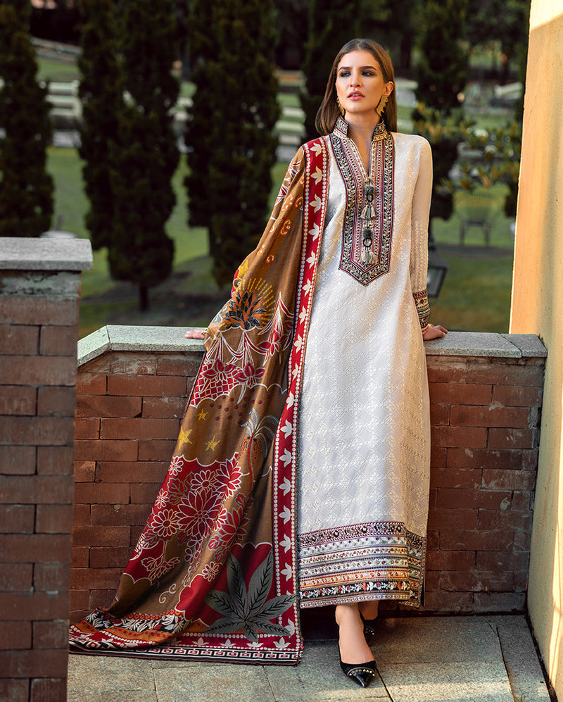 Tuscan Dawn – authentic Pakistani dress from the Mushq Winter Broadway 25 collection for women in the UK.
