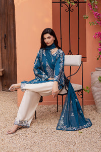 Batik | Festive Eid 26 | Twilight Bloom - by Libayah - Registered Vendor of : Batik - 100% Original Designer Dress