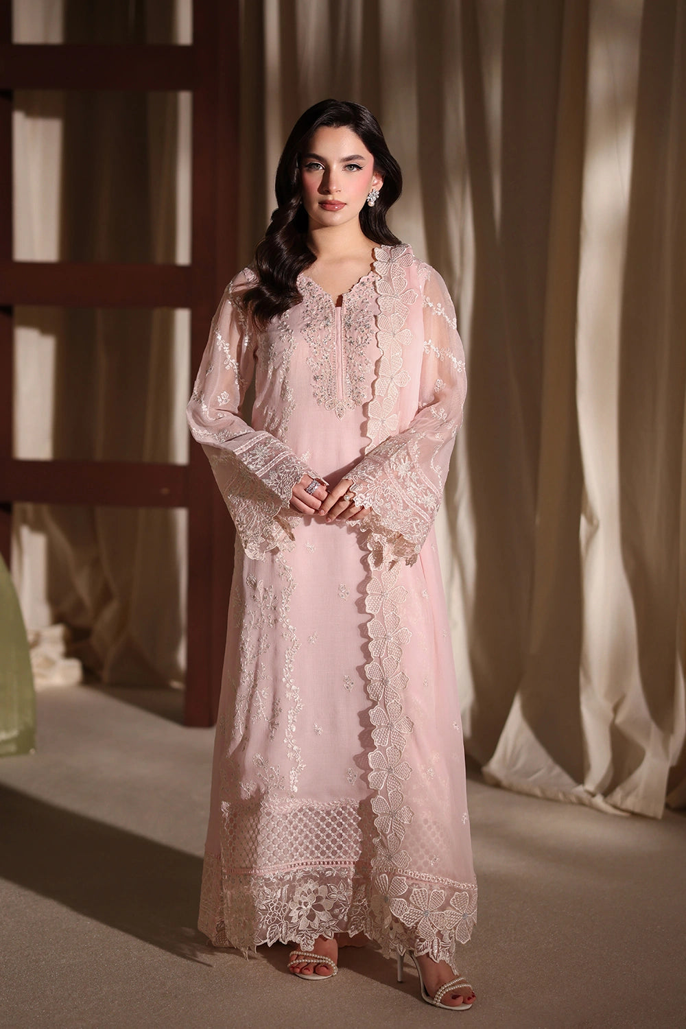 Afrozeh | Basic Pret 26 RTW | NACRE by Afrozeh - Designer Dress  - Type : Ladies Clothes - Available at Libayah - 100% Original 