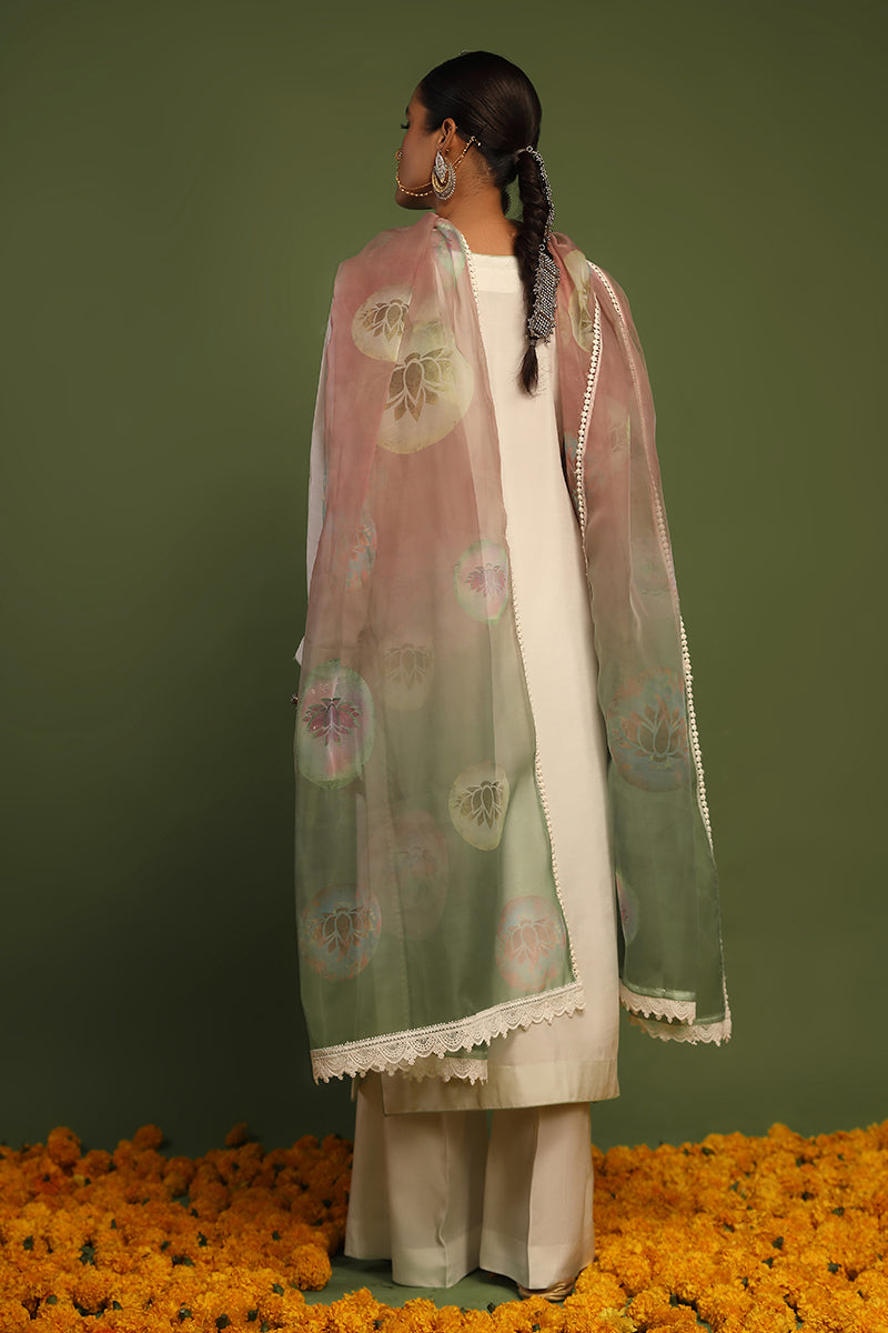 Wardha Saleem | Luxury Pret Traditional Wear | KANWAL - SHIRT WITH PANTS (2 PC) by Wardha Saleem - Designer Dress - Type: Ladies Clothes - Available at Libayah - 100% Original
