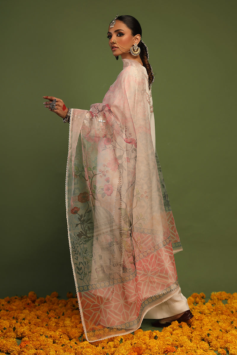 Wardha Saleem | Luxury Pret Traditional Wear | AKS - SHIRT WITH PANTS (2 PC) by Wardha Saleem - Designer Dress - Type: Ladies Clothes - Available at Libayah - 100% Original