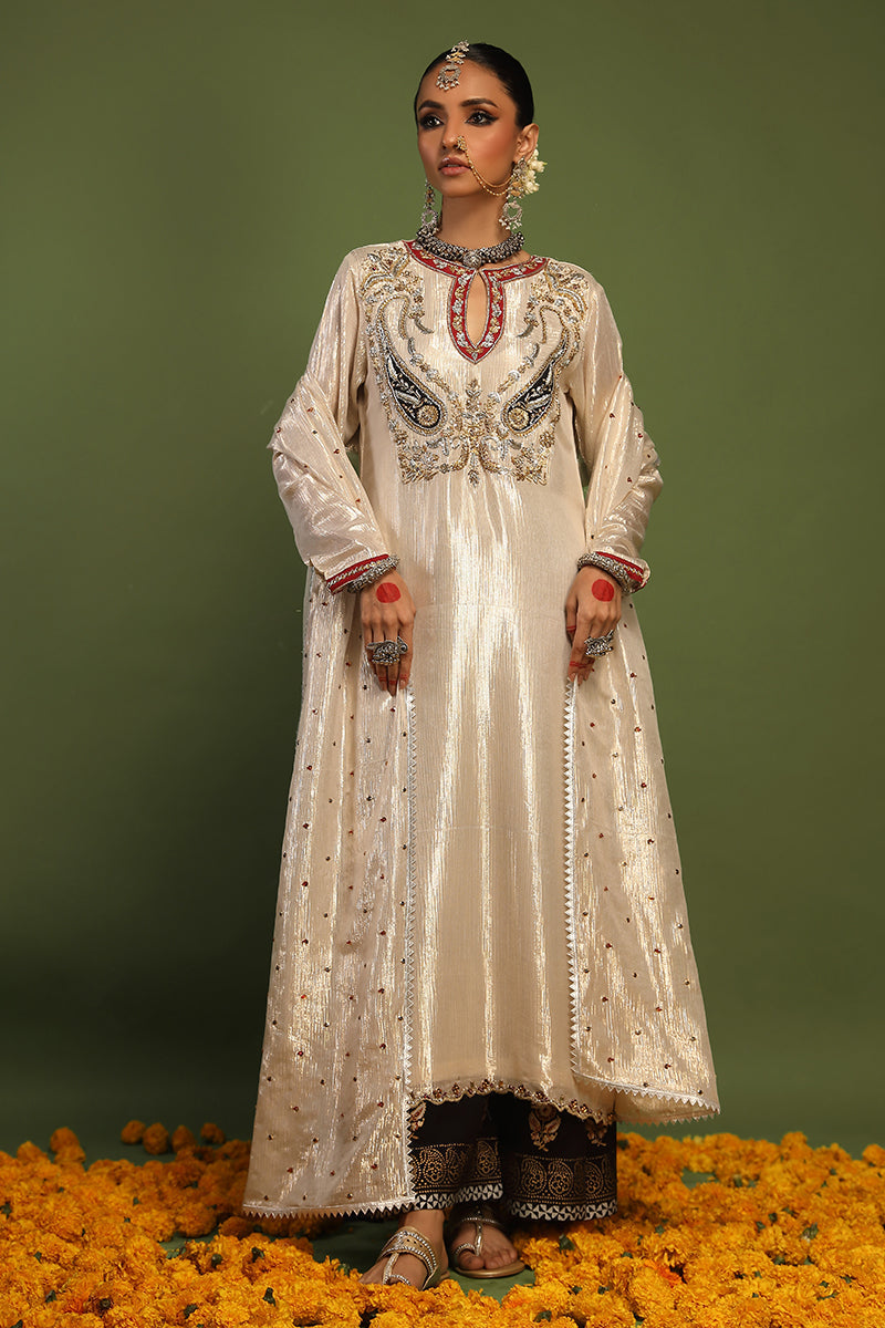 Wardha Saleem | Luxury Pret Traditional Wear | KHIRAD (2 PC) by Wardha Saleem - Designer Dress - Type: Ladies Clothes - Available at Libayah - 100% Original