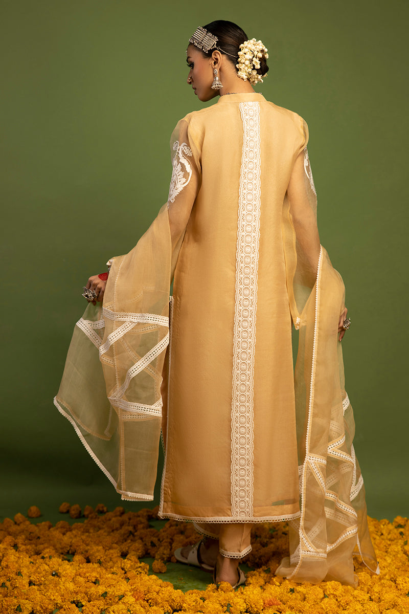 Wardha Saleem | Luxury Pret Traditional Wear | SHIKAR GAH - AARI WORK (2 PC) by Wardha Saleem - Designer Dress - Type: Ladies Clothes - Available at Libayah - 100% Original