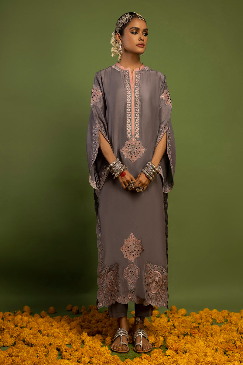 Wardha Saleem | Luxury Pret Traditional Wear | SUROOR - PURE SILK (2 PC) by Wardha Saleem - Designer Dress - Type: Ladies Clothes - Available at Libayah - 100% Original