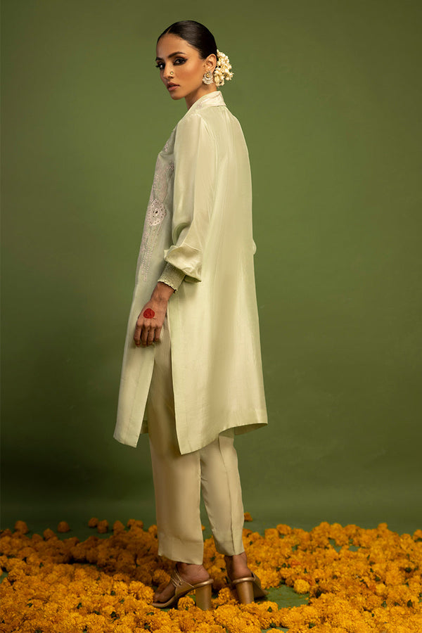 Wardha Saleem | Luxury Pret Traditional Wear | QALB - PURE SILK (2 PC) by Wardha Saleem - Designer Dress - Type: Ladies Clothes - Available at Libayah - 100% Original