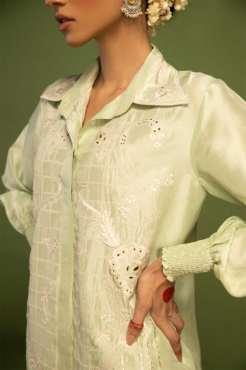 Wardha Saleem | Luxury Pret Traditional Wear | QALB - PURE SILK (2 PC) by Wardha Saleem - Designer Dress - Type: Ladies Clothes - Available at Libayah - 100% Original