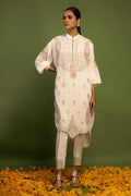 Wardha Saleem | Luxury Pret Traditional Wear | AKS-PURE SILK (2 PC) by Wardha Saleem - Designer Dress - Type: Ladies Clothes - Available at Libayah - 100% Original