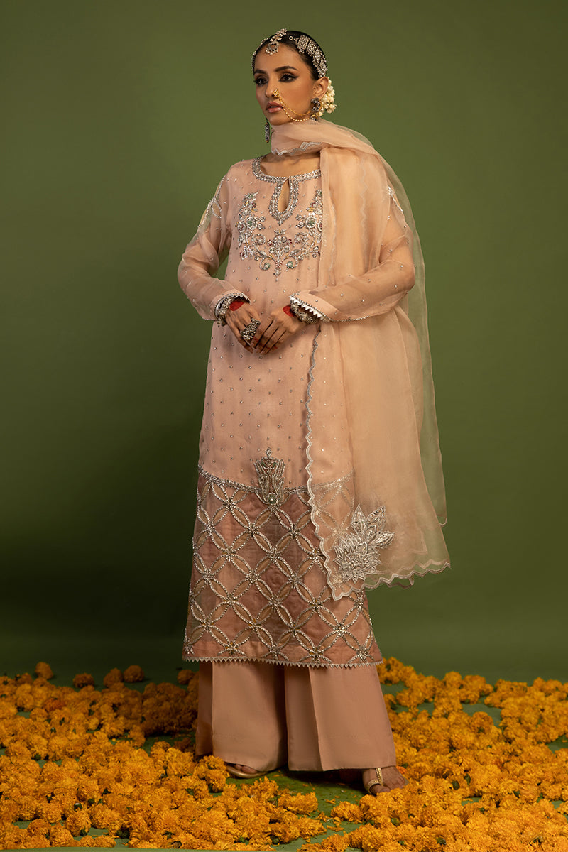 Wardha Saleem | Luxury Pret Traditional Wear | MISMAAR - HEAVY FORMAL (2 PC) by Wardha Saleem - Designer Dress - Type: Ladies Clothes - Available at Libayah - 100% Original