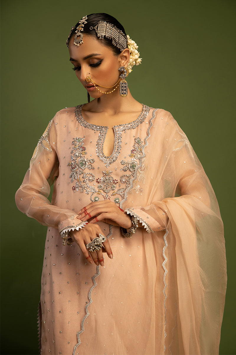 Wardha Saleem | Luxury Pret Traditional Wear | MISMAAR - HEAVY FORMAL (2 PC) by Wardha Saleem - Designer Dress - Type: Ladies Clothes - Available at Libayah - 100% Original