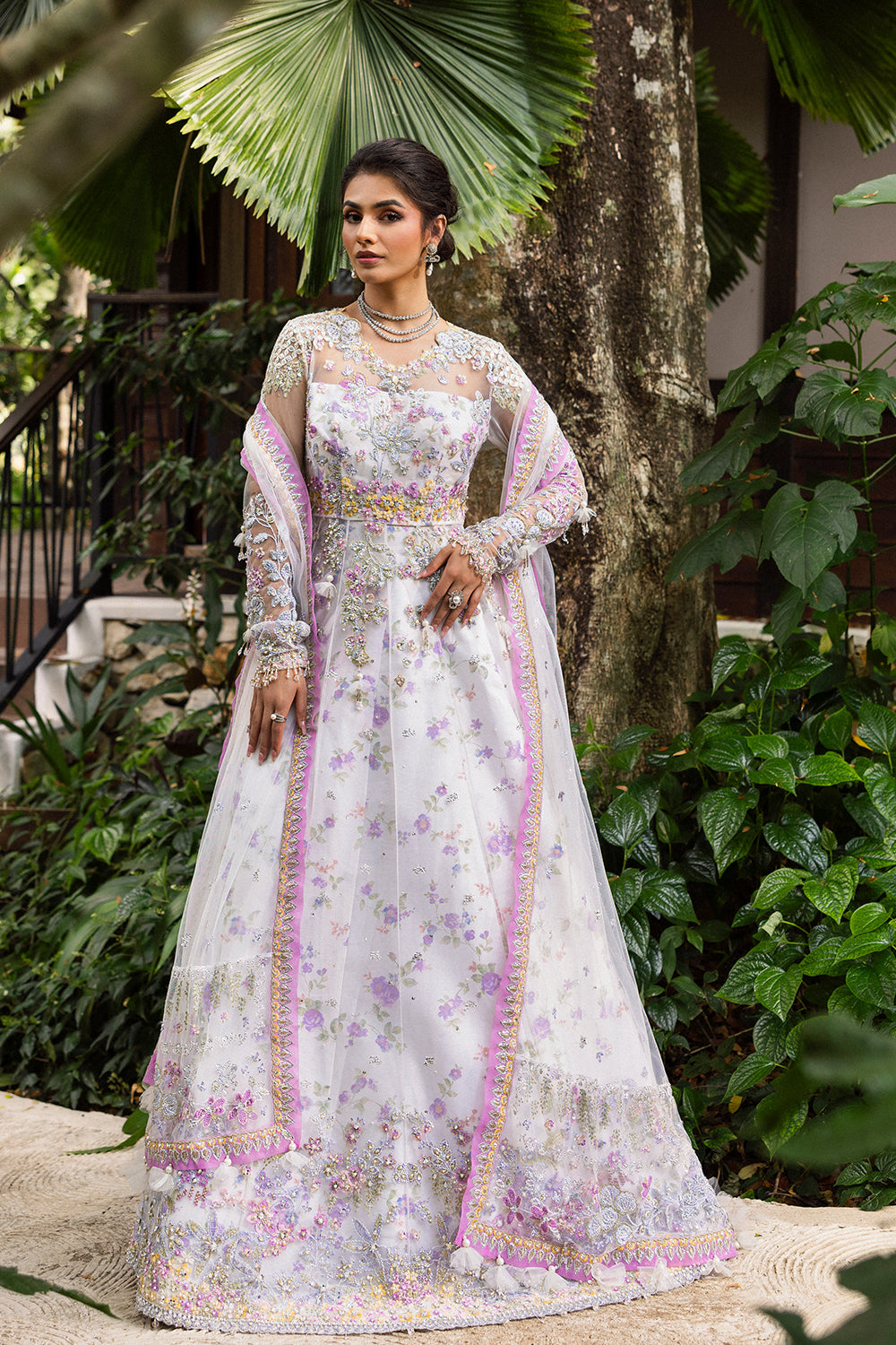 ELINA-SRF25-05 – authentic Pakistani wedding dress from the Saira Rizwan Wedding 2025 bridal collection for women in the UK.