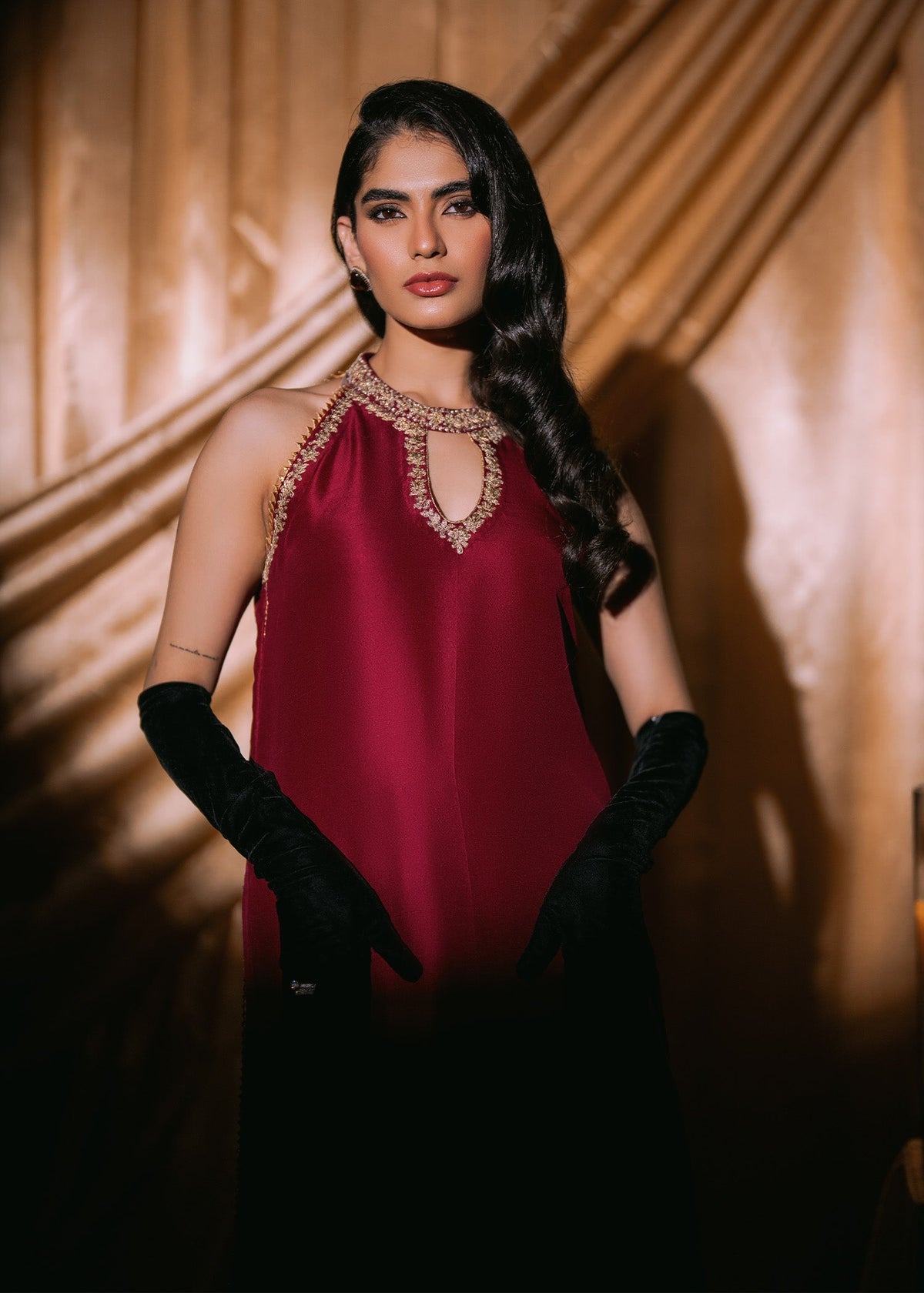 Umsha | Makhmal Winter Faves 24 |  Love Potion by Umsha - Designer Dress - Type: Ladies Clothes - Available at Libayah - 100% Original