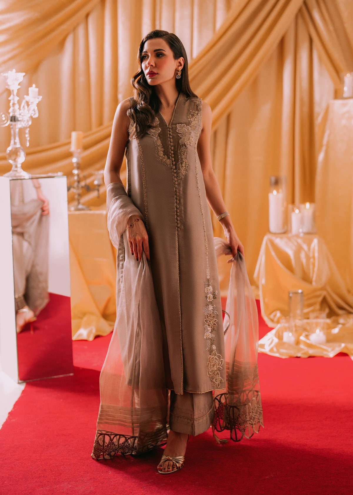 Umsha | Makhmal Winter Faves 24 |  Crockery by Umsha - Designer Dress - Type: Ladies Clothes - Available at Libayah - 100% Original