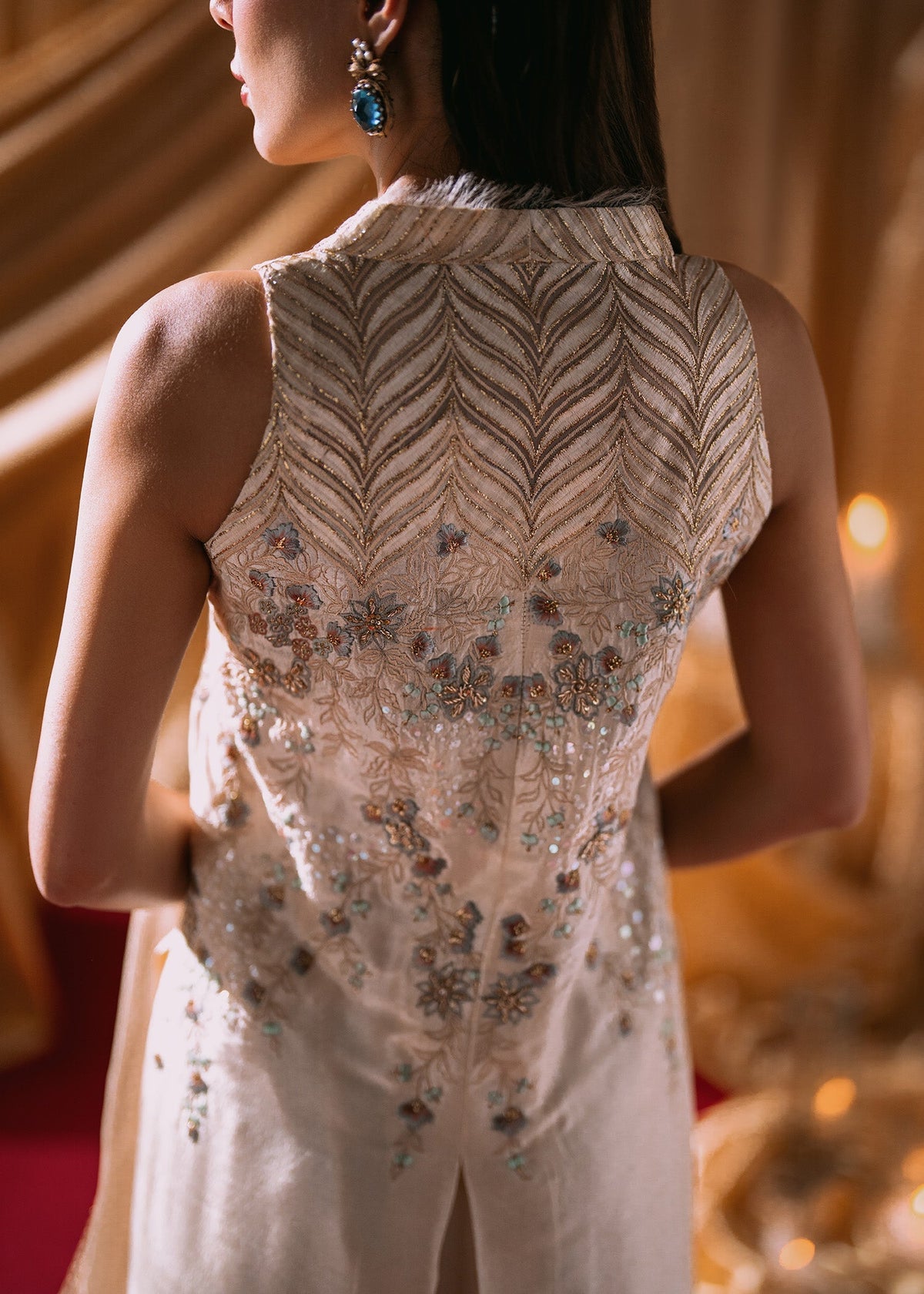 Umsha | Makhmal Winter Faves 24 |  Baby'S Breath by Umsha - Designer Dress - Type: Ladies Clothes - Available at Libayah - 100% Original