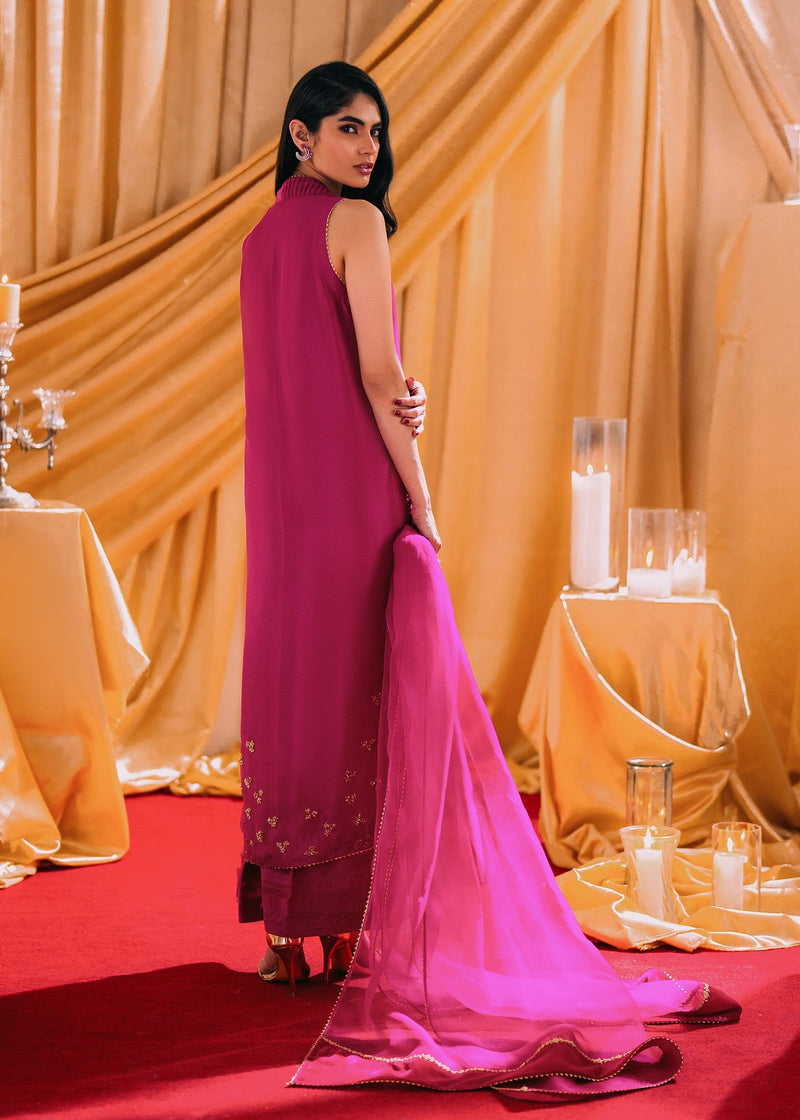 Umsha | Makhmal Winter Faves 24 |  Pink Sherbet by Umsha - Designer Dress - Type: Ladies Clothes - Available at Libayah - 100% Original