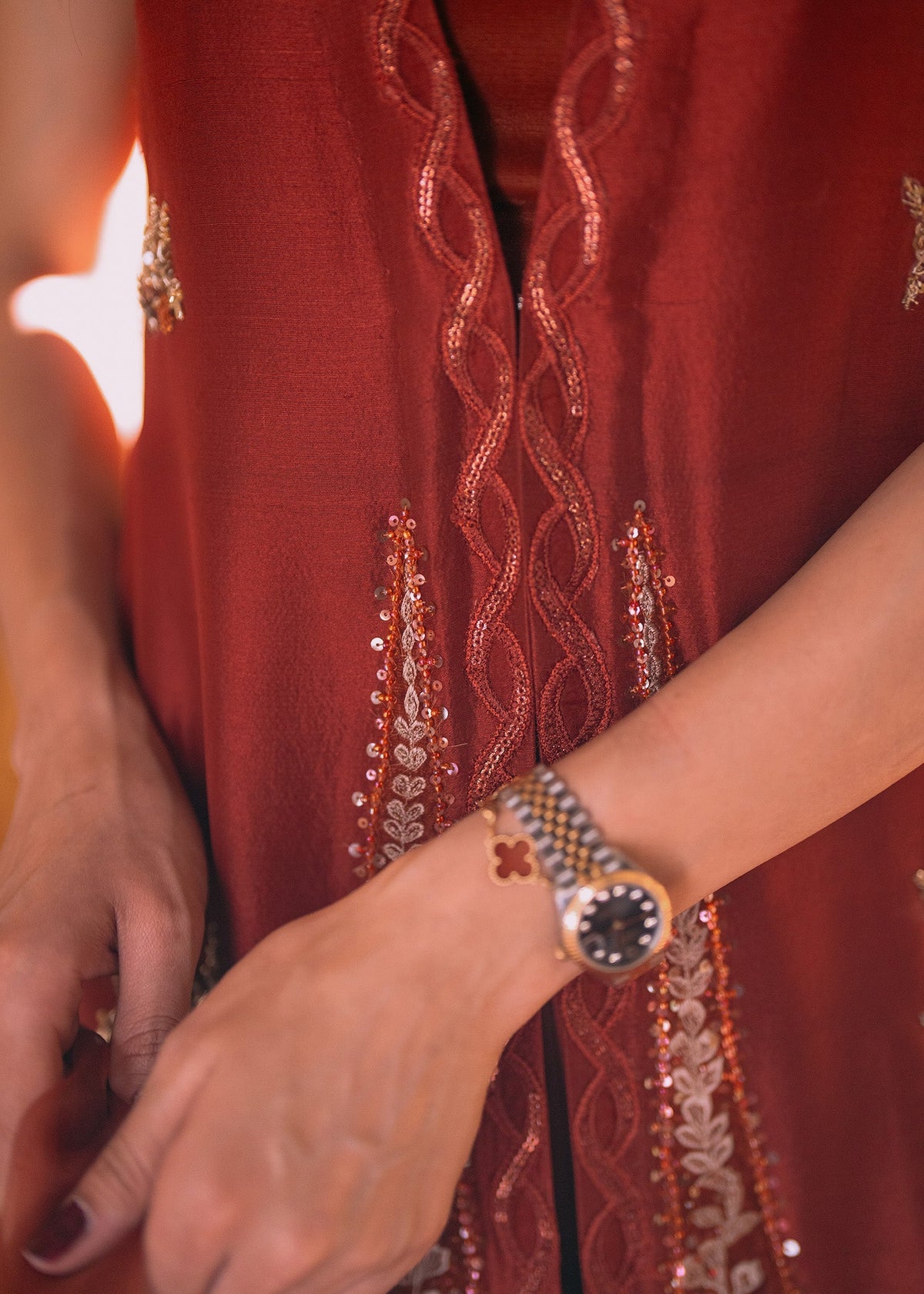 Umsha | Makhmal Winter Faves 24 |  Autumn Glaze by Umsha - Designer Dress - Type: Ladies Clothes - Available at Libayah - 100% Original