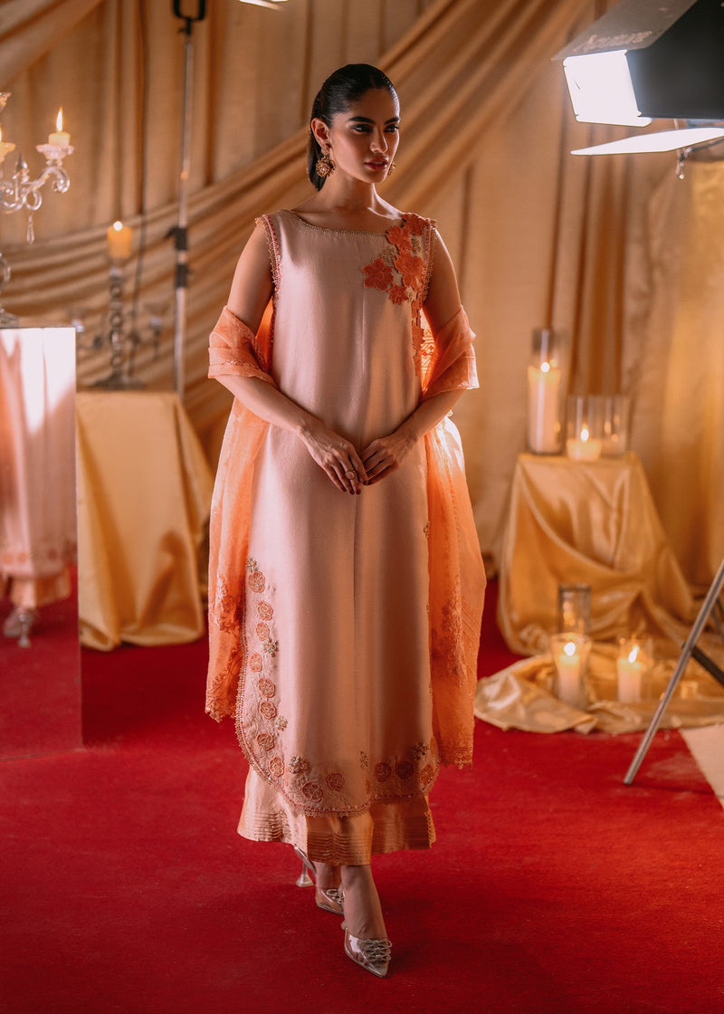 Umsha | Makhmal Winter Faves 24 |  Rose Cloud by Umsha - Designer Dress - Type: Ladies Clothes - Available at Libayah - 100% Original