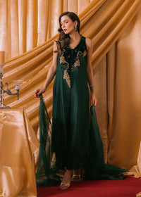 Umsha | Makhmal Winter Faves 24 |  Treetop by Umsha - Designer Dress - Type: Ladies Clothes - Available at Libayah - 100% Original
