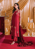Umsha | Makhmal Winter Faves 24 |  Lipstick Red by Umsha - Designer Dress - Type: Ladies Clothes - Available at Libayah - 100% Original
