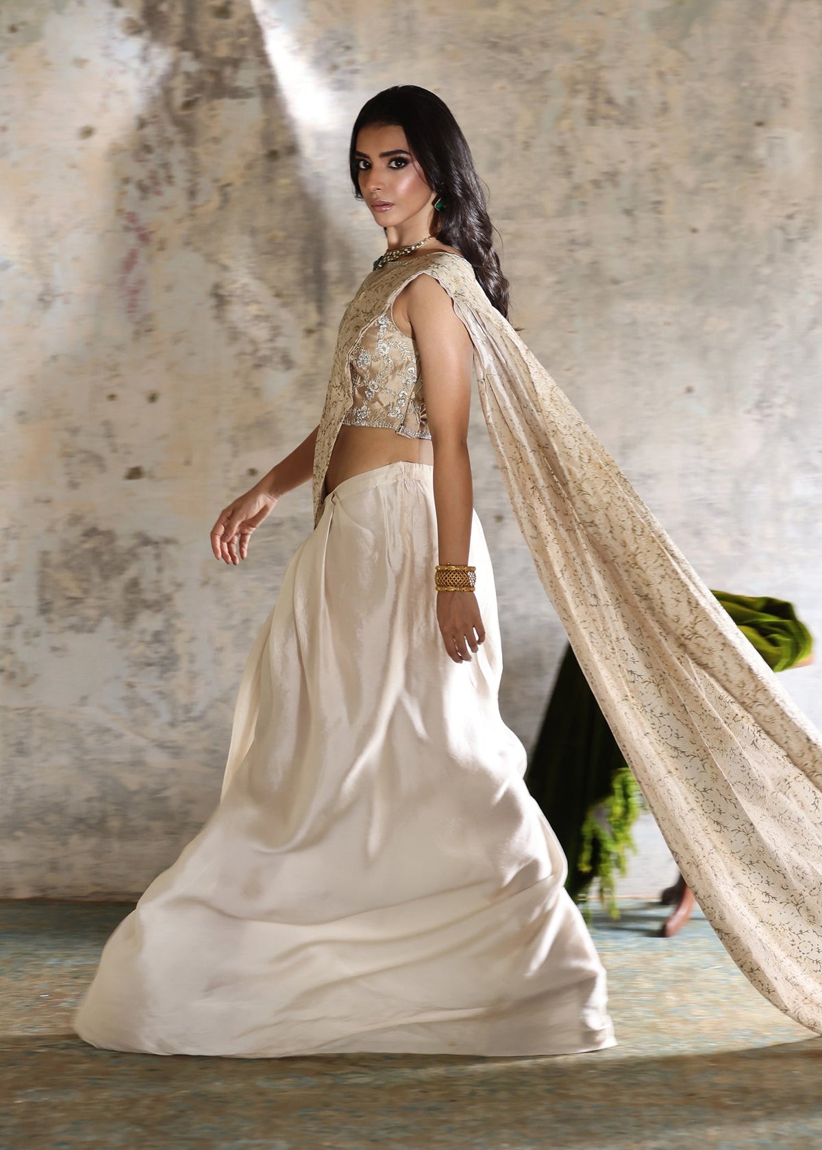 Umsha | Mehfil-e-Rang | Ivory Dream by Umsha - Designer Dress - Type: Ladies Clothes - Available at Libayah - 100% Original