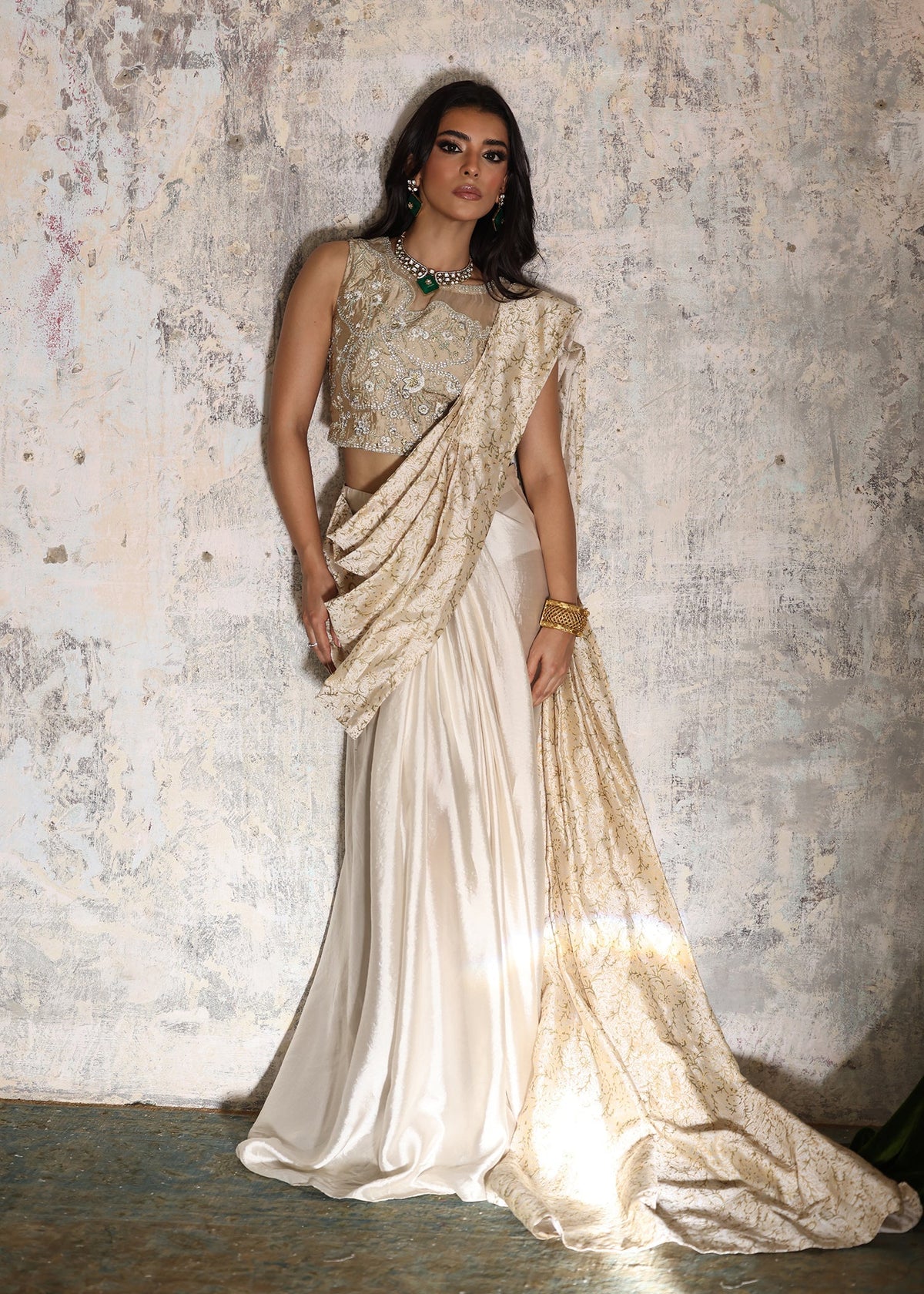 Umsha | Mehfil-e-Rang | Ivory Dream by Umsha - Designer Dress - Type: Ladies Clothes - Available at Libayah - 100% Original