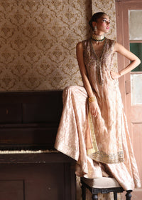 Umsha | Mehfil-e-Rang | Timeless Taupe by Umsha - Designer Dress - Type: Ladies Clothes - Available at Libayah - 100% Original