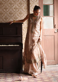 Umsha | Mehfil-e-Rang | Timeless Taupe by Umsha - Designer Dress - Type: Ladies Clothes - Available at Libayah - 100% Original