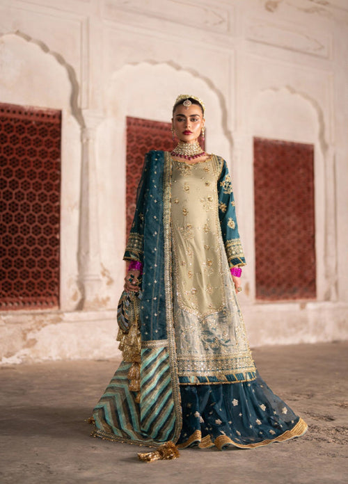 MNR | Zarlish Festive 25 | Rabia Jabbar in Lehar by MNR - Designer Dress - Type : Ladies Clothes - Available at Libayah - 100% Original 