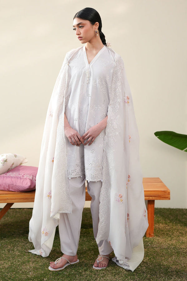 Cross Stitch | Emb Lawn Mahiri 26 | PERSIAN VIOLET - Designer Dress - Type : Ladies Clothes - Available at Libayah - 100% Original