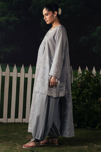 Cross Stitch | The Moonsoon Edit 26 | SELENE GLOW-3PC PRINTED SUIT by Cross Stitch - Designer Dress  - Type : Ladies Clothes - Available at Libayah - 100% Original 