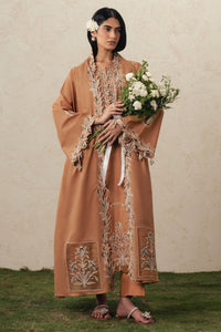 Cross Stitch | The Moonsoon Edit 26 | AMBER DUNE-3PC EMBROIDERED SUIT by Cross Stitch - Designer Dress  - Type : Ladies Clothes - Available at Libayah - 100% Original 