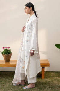 Cross Stitch | Emb Lawn Mahiri 26 | PRISTINE IVORY - Designer Dress - Type : Ladies Clothes - Available at Libayah - 100% Original