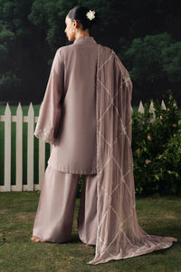 Cross Stitch | The Moonsoon Edit 26 | MAUVE WHISPER-3PC EMBROIDERED SUIT by Cross Stitch - Designer Dress  - Type : Ladies Clothes - Available at Libayah - 100% Original 