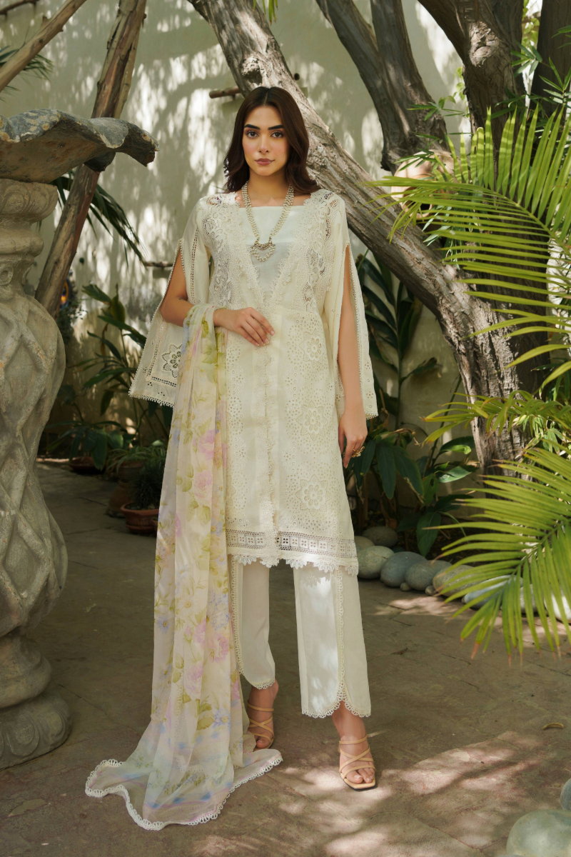 Manara | Luxury Lawn 24 | MOTIA by Manara - Designer Dress - Type: Ladies Clothes - Available at Libayah - 100% Original