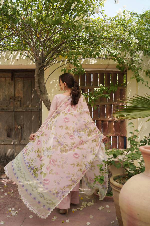 Manara | Luxury Lawn 24 | ROZAY by Manara - Designer Dress - Type: Ladies Clothes - Available at Libayah - 100% Original