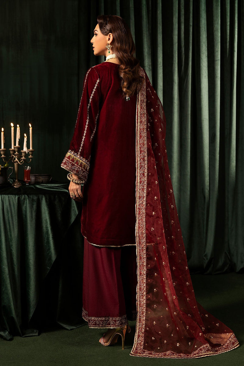 Motifz | Velvet Formals | 5099-SANDAL by Motifz - Designer Dress - Type: Ladies Clothes - Available at Libayah - 100% Original